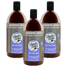 Theophile Berthon 薰衣草黑肥皂 多功能清潔液, 3個, 1000ml