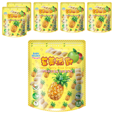 BABY SECRET 寶寶的秘密 有機米餅, 鳳梨 + 蘋果 + 蔓越莓, 25g, 6個
