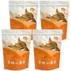 一袋美味 香酥小黃魚 原味, 4個, 200g
