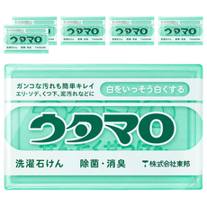UTAMARO 東邦歌磨 衣物除菌消臭魔法家事皂, 133g, 6個