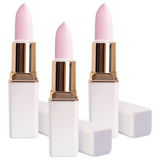 Osseo 歐皙兒 長效保溼修護潤唇膏 魔法紫草, 玫瑰, 3個, 3.5g