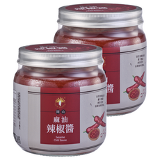 新光洋菜 岡山麻油辣椒醬, 550g, 2個