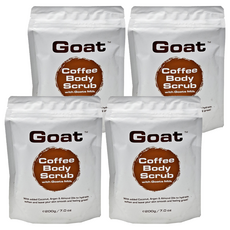 澳洲 Goat 山羊乳咖啡身體磨砂粉, 200g, 4包