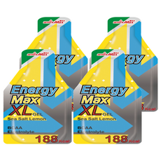 aminoMax 邁克仕 XL能量包 檸檬海鹽, 57ml, 4包