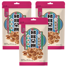 新東陽 古早味豬耳朵餅, 100g, 3個