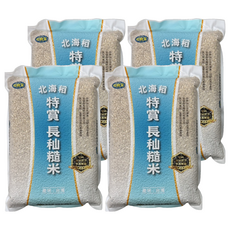 中興米 北海稻長秈糙米, 4個, 2kg