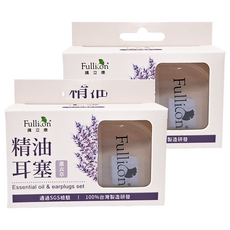 Fullicon 護立康 薰衣草精油矽膠耳塞, 1入, 2組