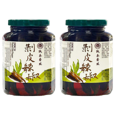 誠泰 剝皮辣椒, 380g, 2個
