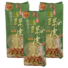 中農粉絲 寶鼎頂級純綠豆粉皮, 200g, 3個