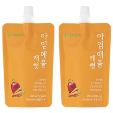 IMAPPLE 貝兒 NFC 蘋果紅蘿蔔汁, 2包, 100ml