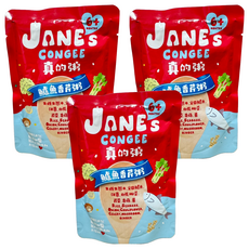 JANE's CONGEE 真的粥 寶寶粥, 3個, 150g, 鱸魚香芹