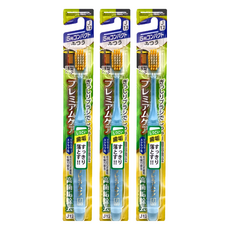 EBISU 惠百施 The Premium Care 牙垢除去加強型 小頭標準毛5列 顏色隨機, 1入, 3支