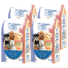 LCB 藍帶廚坊 成犬用 狗飼料, 3.5kg, 4個, 香烤豬肋 + 新鮮野菜