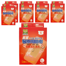 KOKO BEAR 可可熊 敷立舒醫療用貼布 1號, 6個裝, 6組