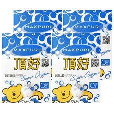 MAXPURE 頂好蒸餾水, 20L, 4個