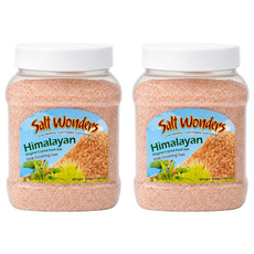 Salt Wonders 喜馬拉雅食用玫瑰岩鹽, 500g, 2個