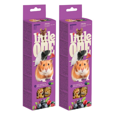 little onE 漿果 點心棒 32250, 120g, 2盒