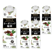 MORIYAMA 守山乳業 喫茶店の味 咖啡, 5個, 1L