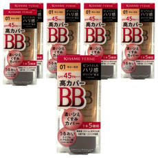 KISSME 奇士美 FERME FOR 媚ll光透美肌BB霜 #01 SPF45 PA+++, 6個, 明亮色