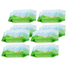 Tamsaa 寵物清潔濕紙巾 身體專用 無香, 80張, 4包