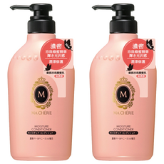 MA CHERIE 瑪宣妮 蜜桃珍珠潤髮乳 絲潤感, 2個, 450ml