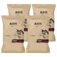 AOLITE 奧利特 天然松木貓砂, 4個, 15kg, 松木香