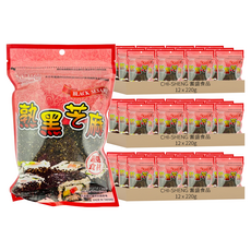 CHI-SHENG 耆盛食品 熟黑芝麻, 220g, 36包