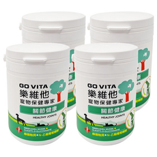 GO VITA 樂維他 寵物保健專家 關節健康, 55顆, 維護骨骼/關節, 4罐