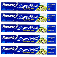 Reynolds 雷諾茲 PVC保鮮膜, 30.4m, 5個