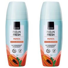 AVON 雅芳 勻白嫩膚制汗體香劑, 2個, 75ml
