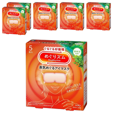Kao 花王 MegRhythm 美舒律 蒸氣眼罩 森林浴, 5個裝, 6個