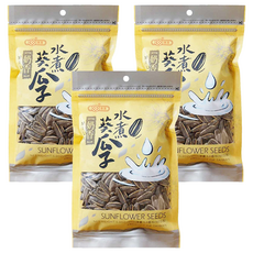 惠香 水煮葵瓜子 奶香, 3個, 160g