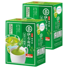 SunTORY 三得利 伊右衛門 速溶棒 抹茶, 0.8g, 30個裝, 2個