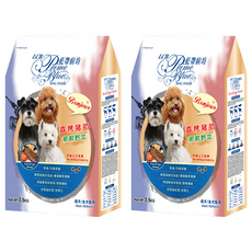 LCB 藍帶廚坊 成犬用 狗飼料, 3.5kg, 2個, 香烤豬肋 + 新鮮野菜