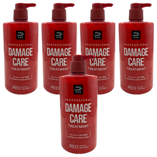 mise en scene 魅尚萱 完美深層受損護髮膜 紅瓶, 5個, 1L