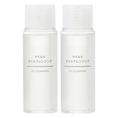 MUJI 無印良品 溫和卸妝油 攜帶型, 50ml, 2瓶