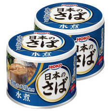 HOKO 寶幸 鯖魚罐頭 水煮, 190g, 2個