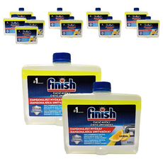 finish 洗碗機機體清潔劑 檸檬, 250ml, 6個