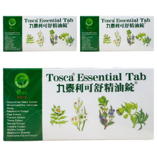 九泰 利可舒精油錠, 3個, 40顆