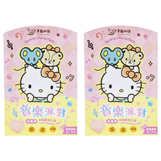 明基健康生活 幸福物語 醫用口罩, 莓粉音符, 30片, 2盒