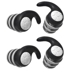 隔音防噪耳塞 黑色, 2個, 1雙