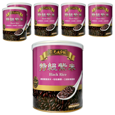 元歲本舖 特級紫米, 900g, 6個