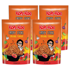 Koh-Kae 大哥 原味脆脆條, 4包, 60g
