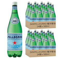 SANPELLEGRINO 聖沛黎洛 氣泡水, 500ml, 48個