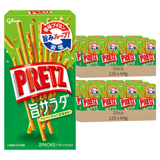 Glico 百力滋 餅乾棒, 64g, 240盒