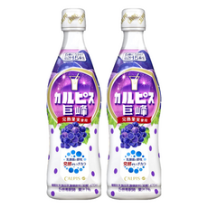 Asahi 朝日 可爾必思 濃縮葡萄乳酸菌飲料, 470ml, 2入, 2瓶
