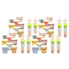 easy& 動物角色紙杯 184ml (款式隨機出貨), 50個裝, 4個