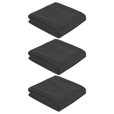 FANCY LIFE 運動涼感毛巾 100 x 30cm, 黑色, 3條