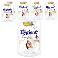 Hygiene 柔軟精 白色奶香, 6個, 1L