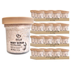 MY SCHEMING 我的心機 燕麥乳木果油 保濕身體去角質, 64罐, 400g